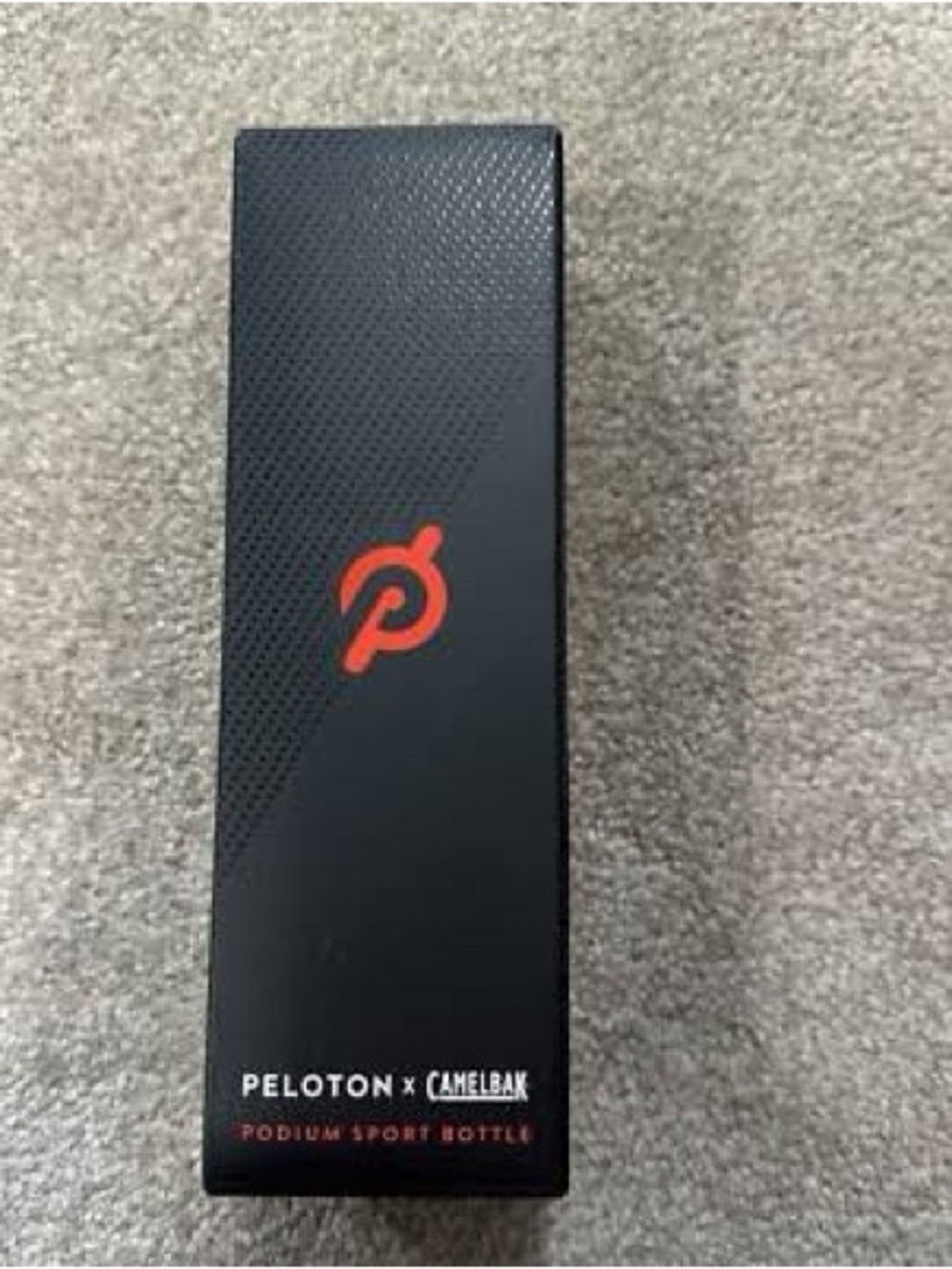Peloton x CamelBak Podium Water Bottle NIB Black Cycling Bottle